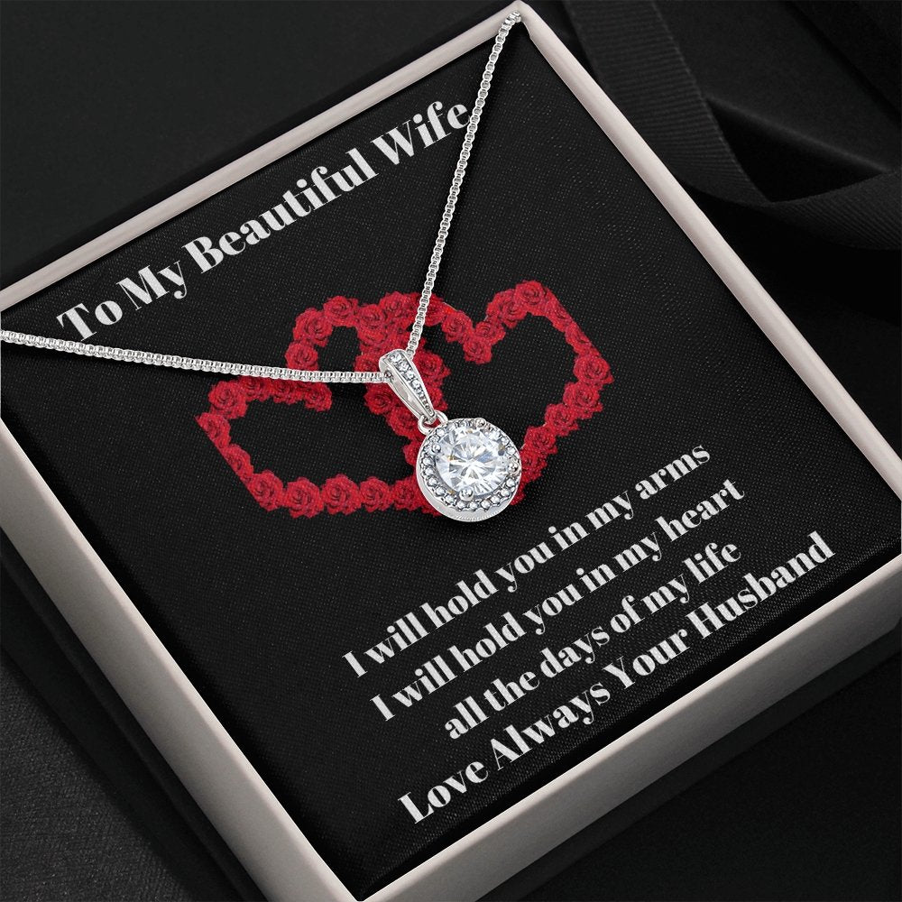 To My Wife Eternal Hope Necklace Romantic Gift - giftingstop